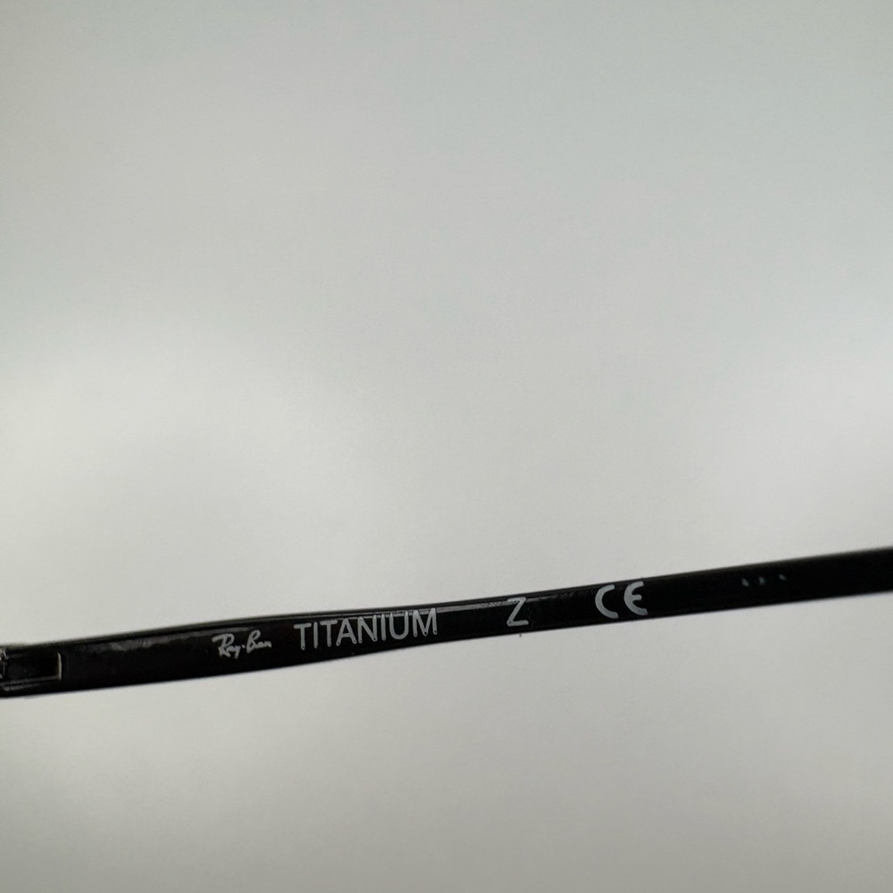 FRAMES ONLY- RAYBAN RB8582 1017 51•19•140 Titanium RayBan‎ Eyeglasses Frames - Picture 14 of 16